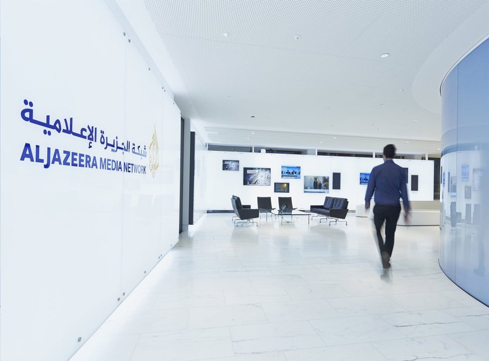 Al Jazeera's central London office