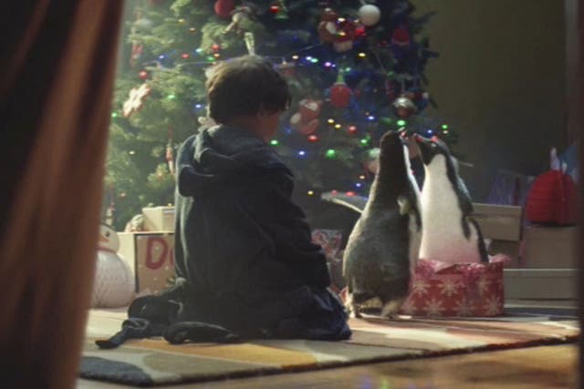 Pick up a penguin: John Lewis’s emotional ‘story’ is part of a £7m festive store campaign