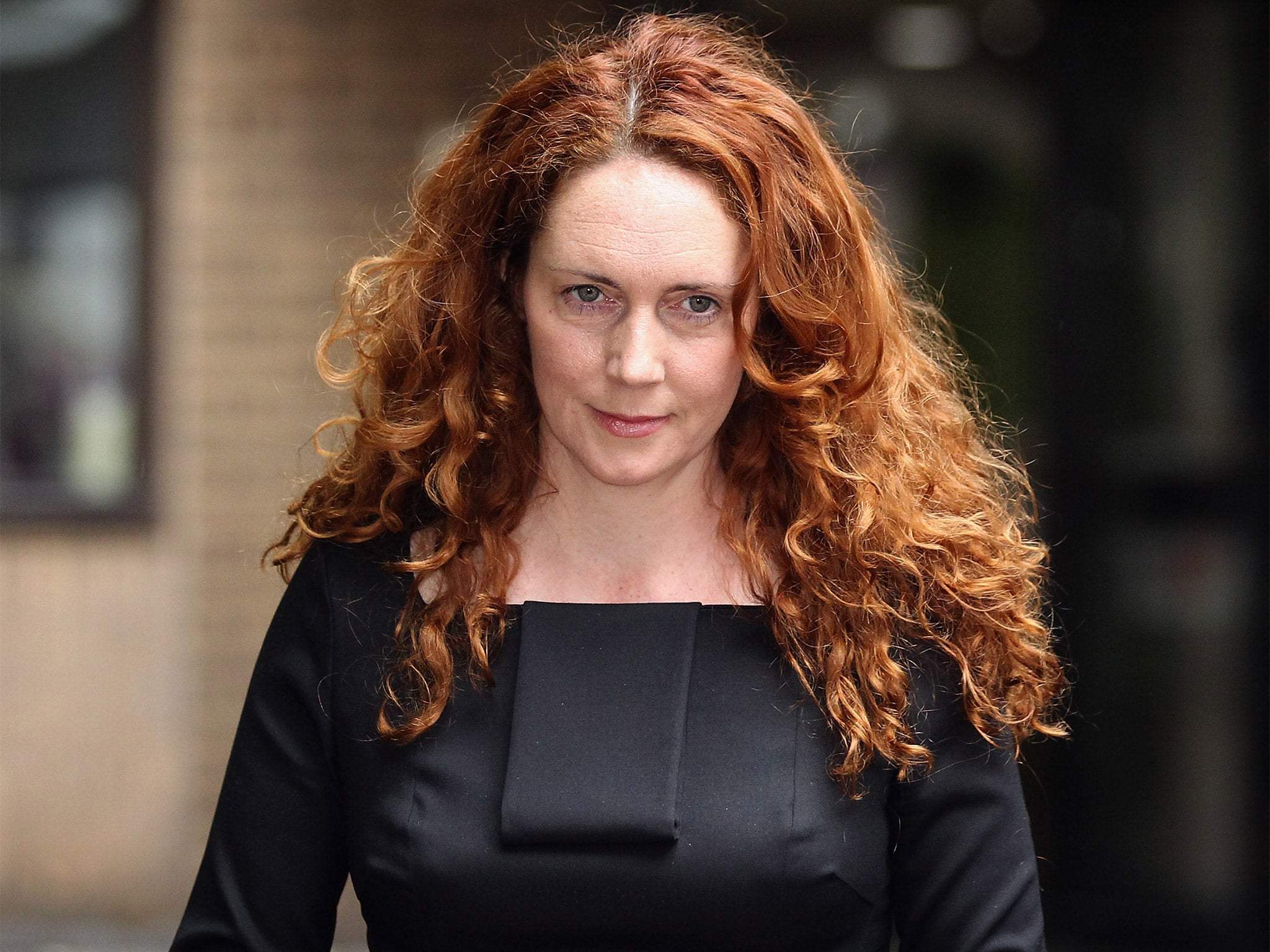 Rebekah Brooks, former chief executive of News International, at Southwark Crown Court in 2012; she was later cleared of making corrupt payments
