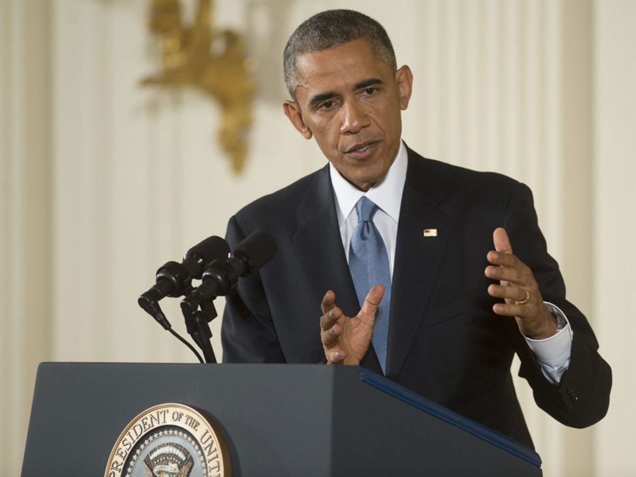 US President Barack Obama has pledged to work with Republicans