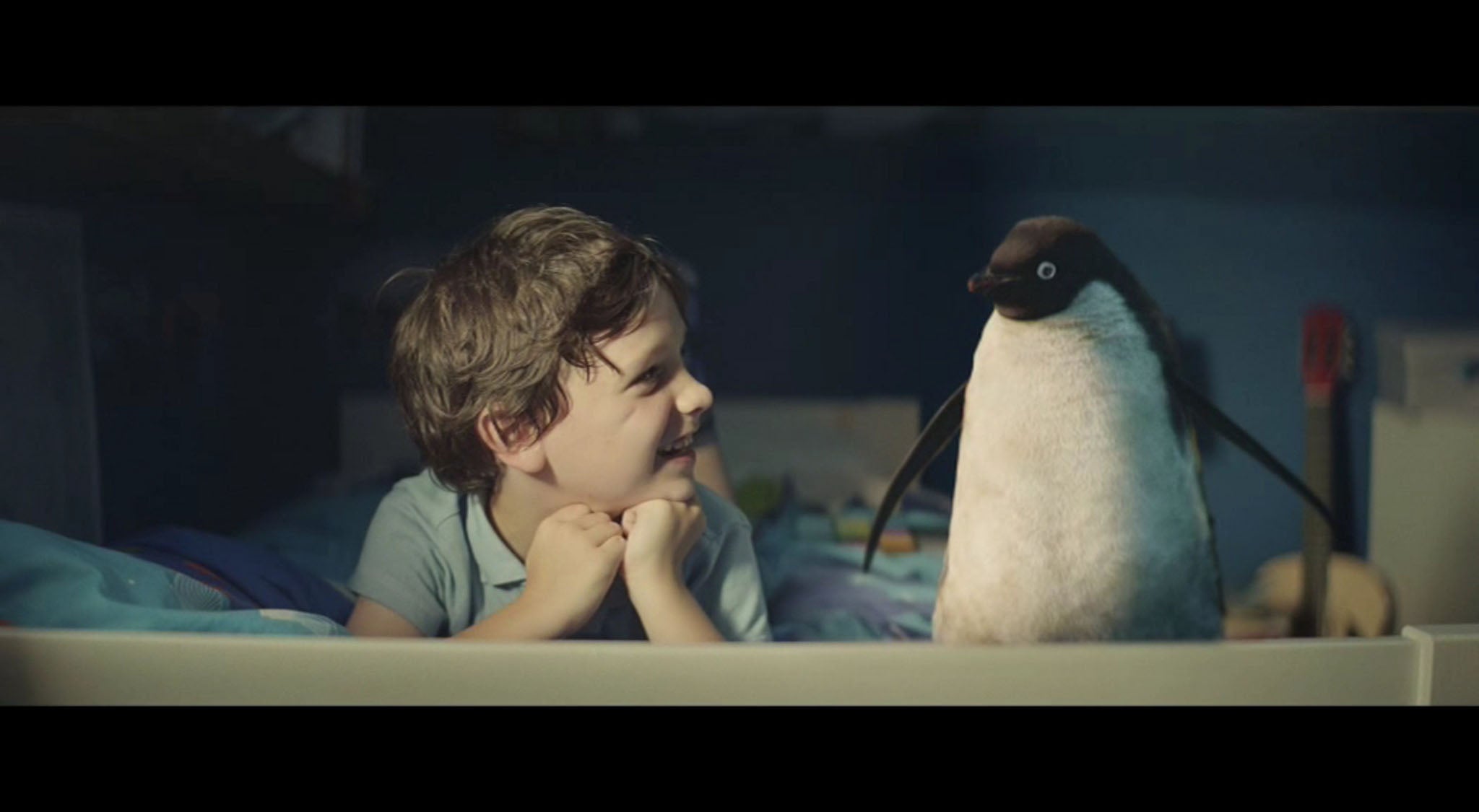 A scene from the 2014 John Lewis Christmas advert