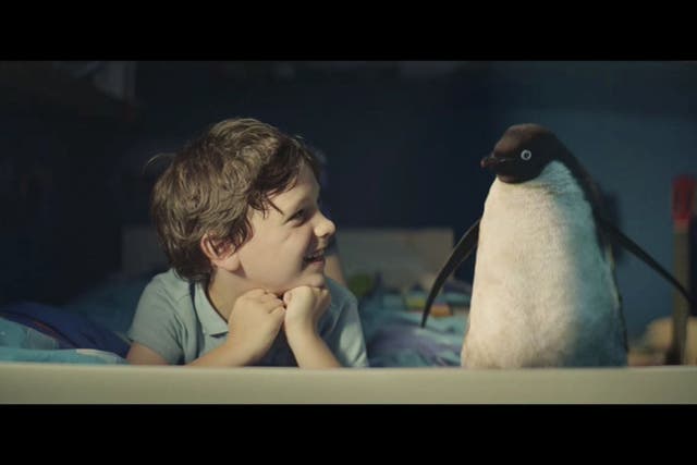 A scene from the 2014 John Lewis Christmas advert