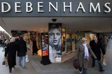 Male shopper dies after falling from escalator in Debenhams