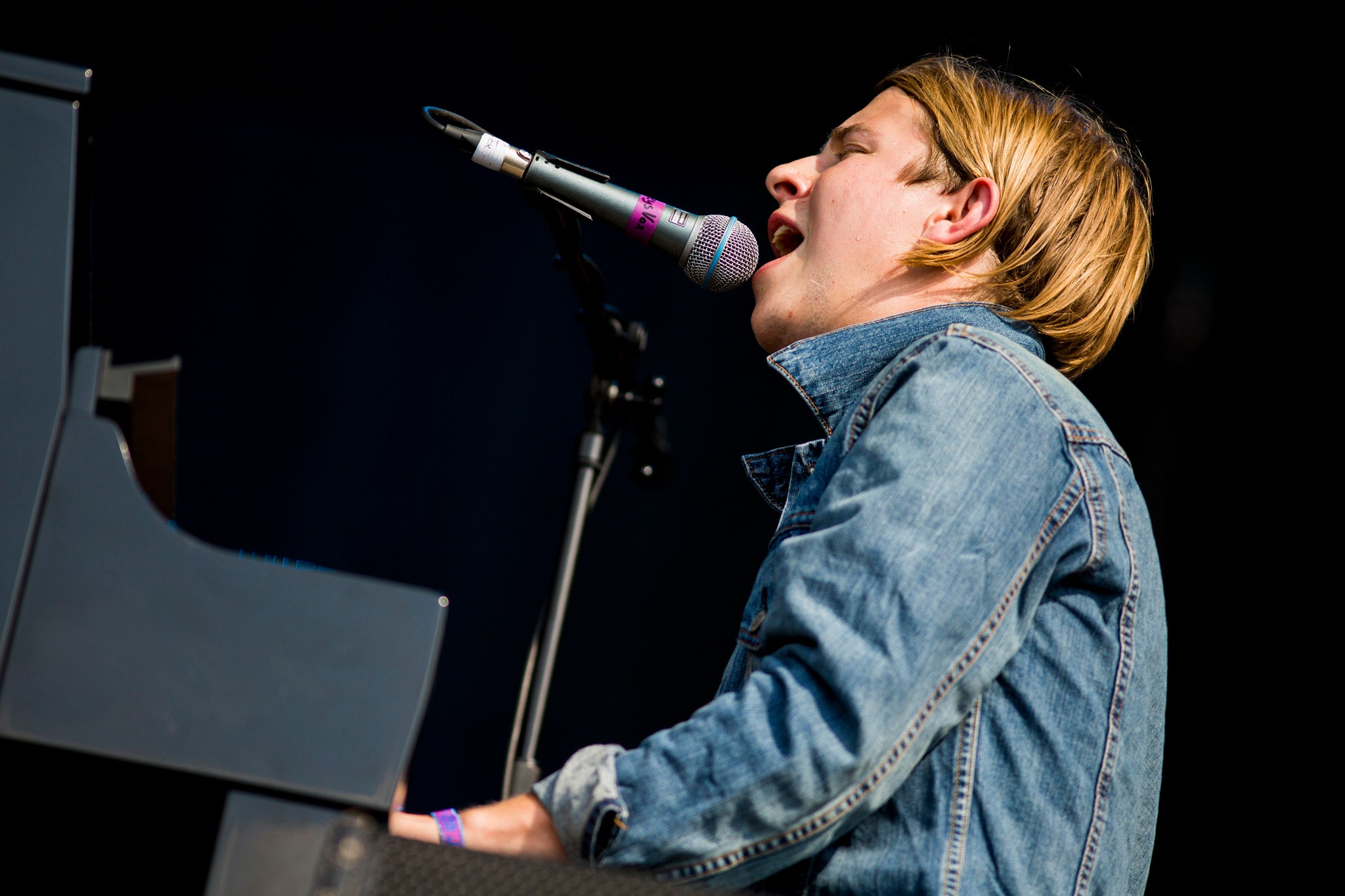 Tom Odell performs in Hyde Park at the British Summer Time 2014