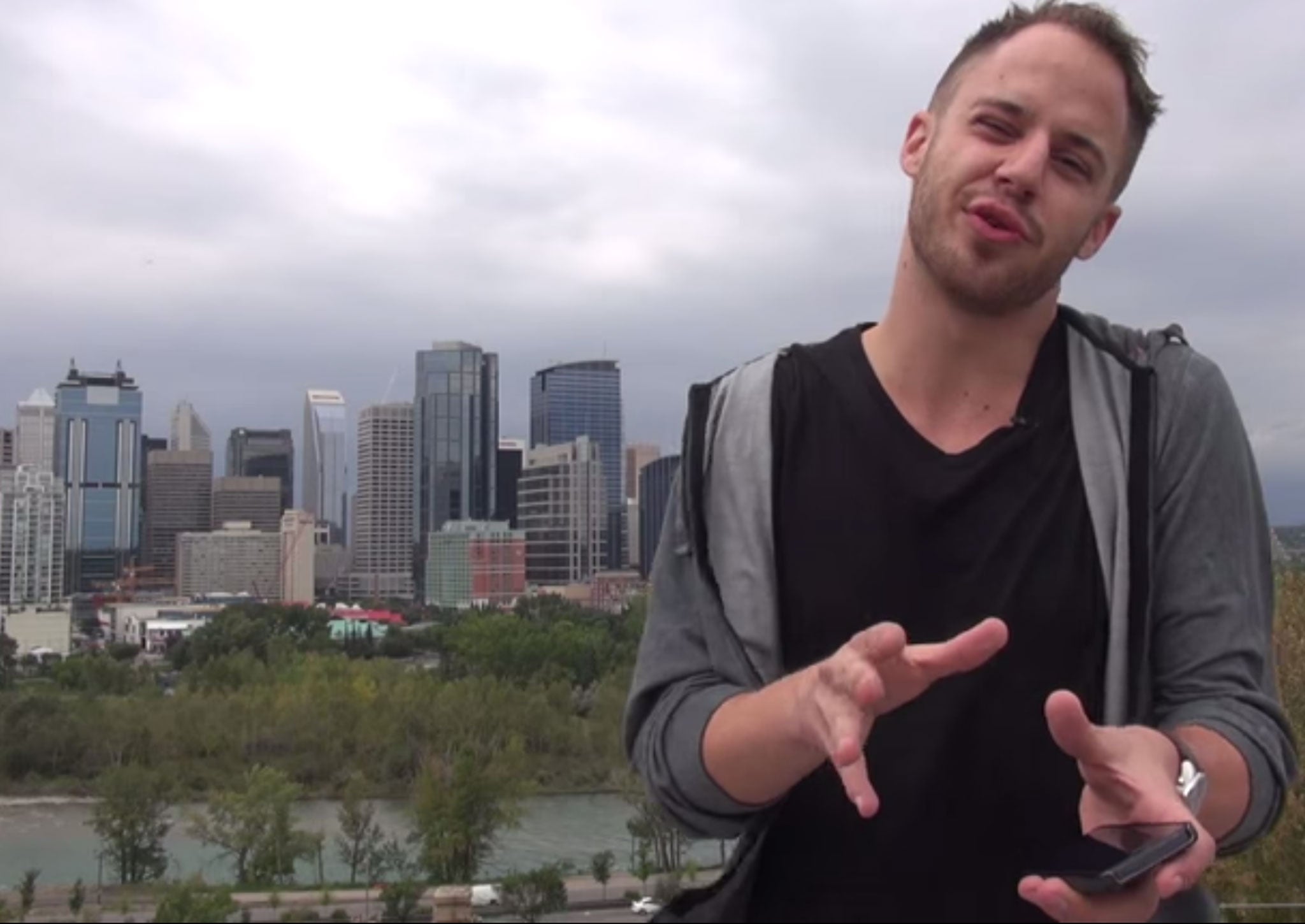 Julien Blanc in one of his videos