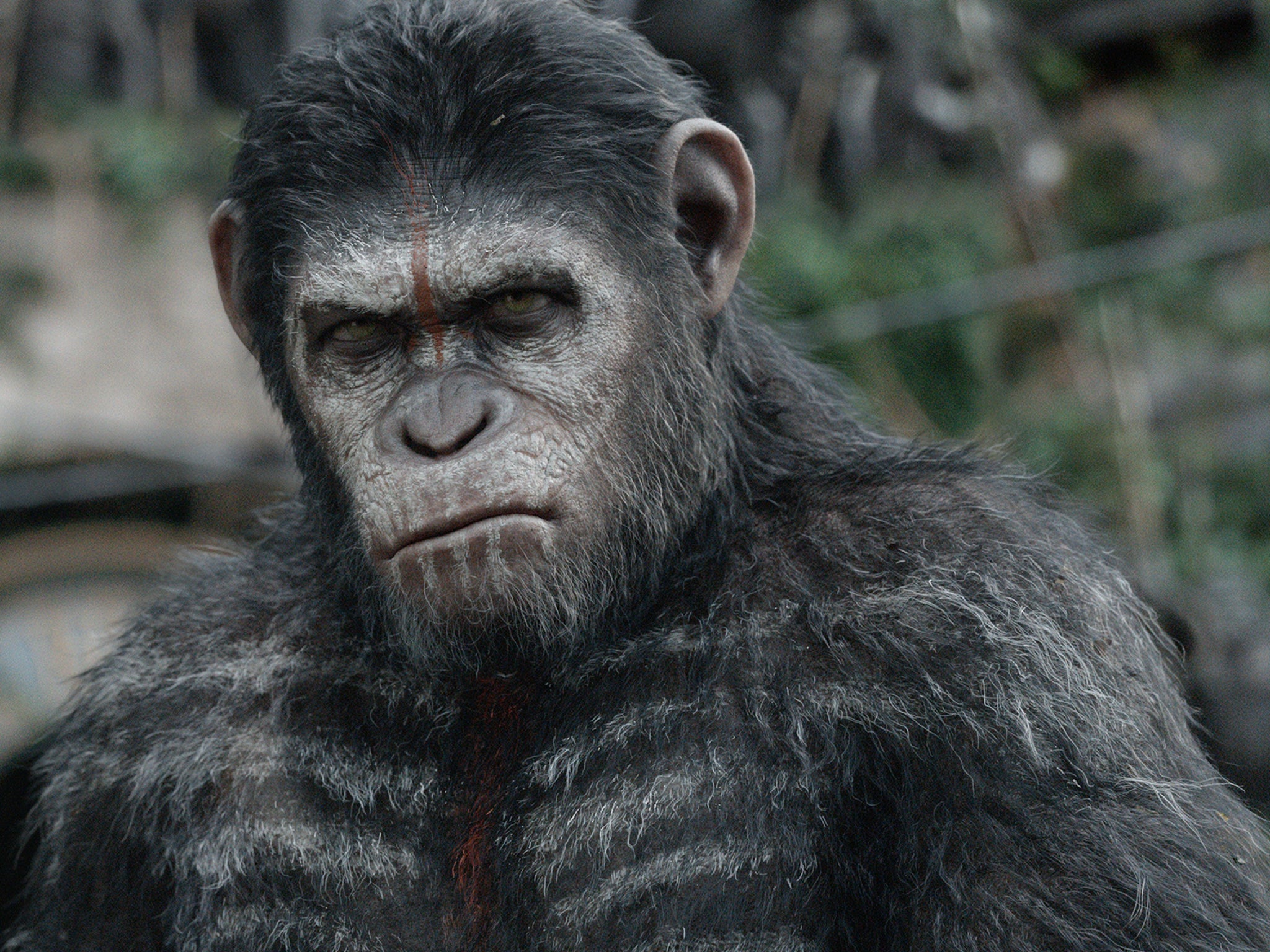 Andy Serkis as Caesar in 'Dawn of the Planet of the Apes'