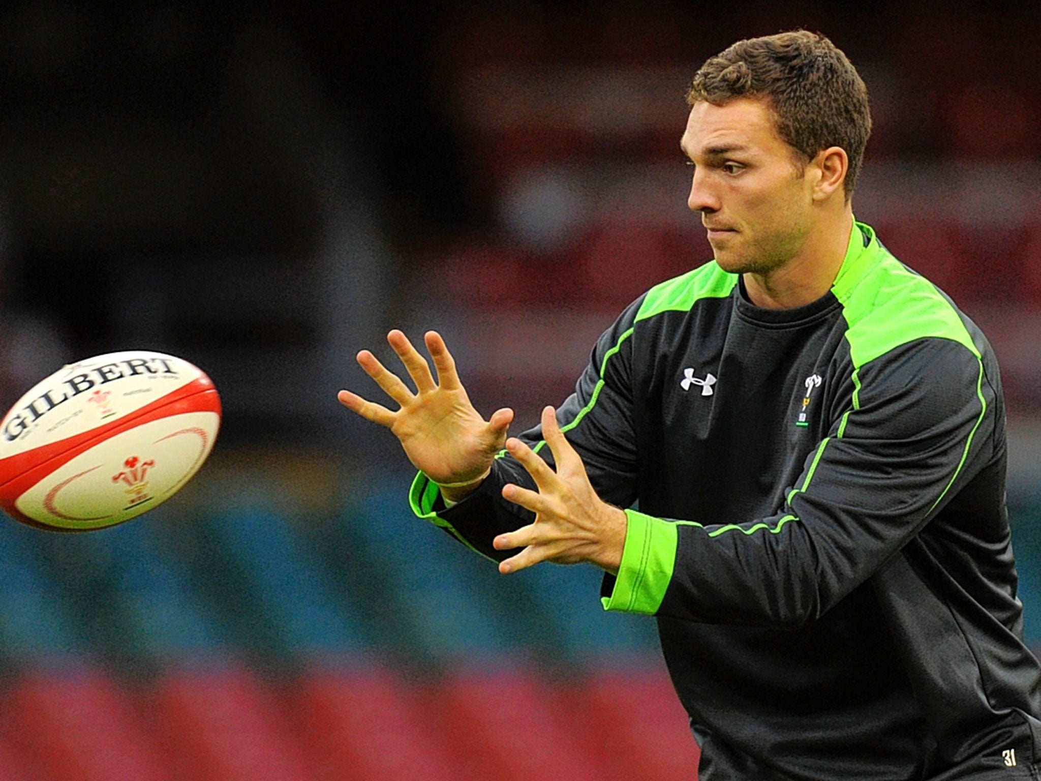 George North playing at centre is the key experiment in terms of team selection for Wales tomorrow