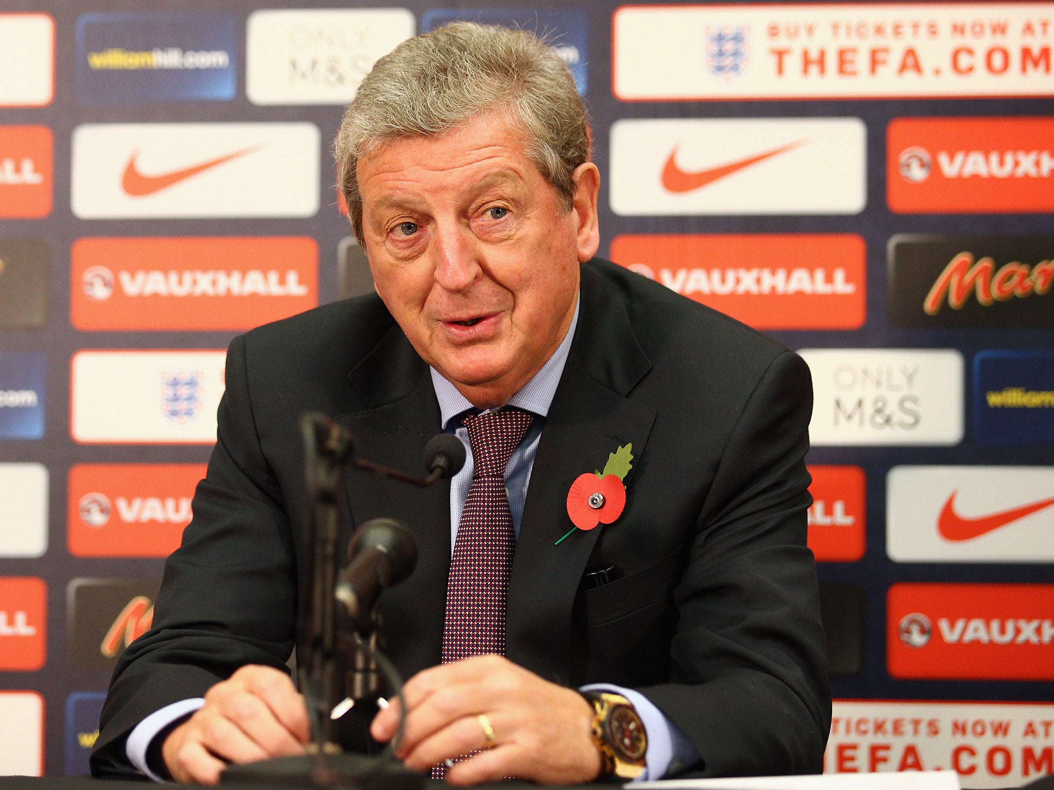 Hodgson speaks ahead of England's matches against Slovenia and Scotland