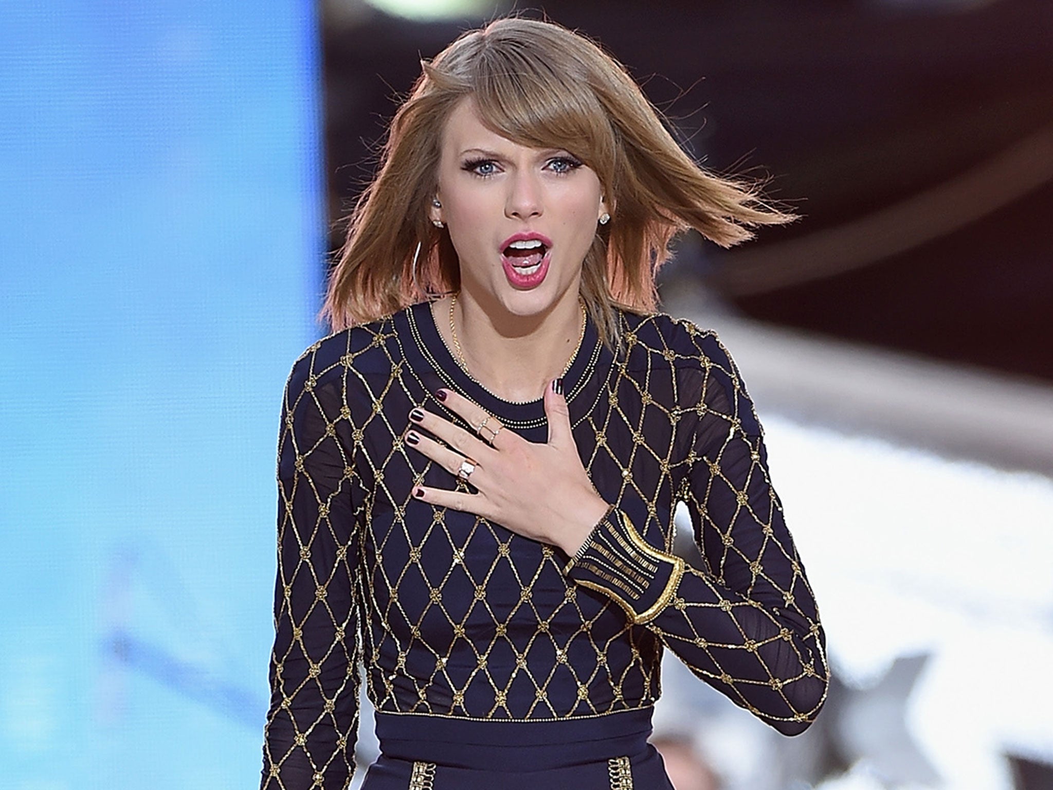 There'll be no singing along to Taylor Swift, though