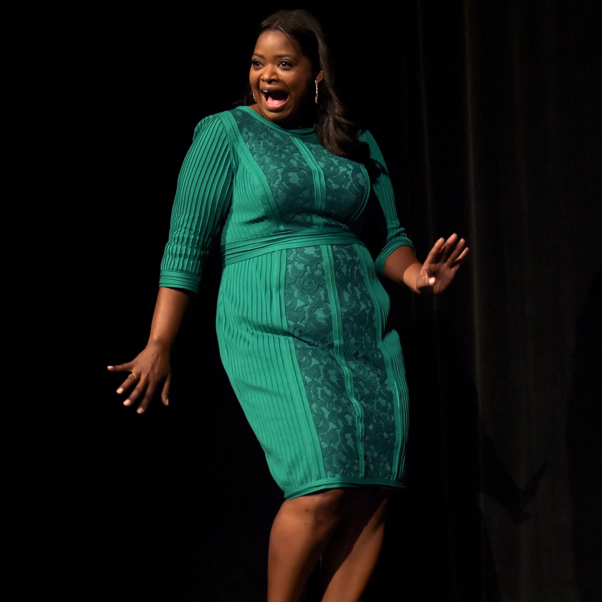 Octavia Spencer at the "Black And White" premiere during the 2014 Toronto International Film Festival at Roy Thomson Hall on September 2014 in Toronto, Canada.