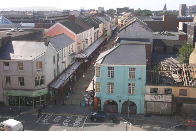 Llanelli in South Wales hasn't experienced a property boom like London