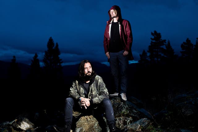Svein Berge, left, and Torbjorn Brundtland, right, met as teenagers in Tromso, Norway’s northernmost town 