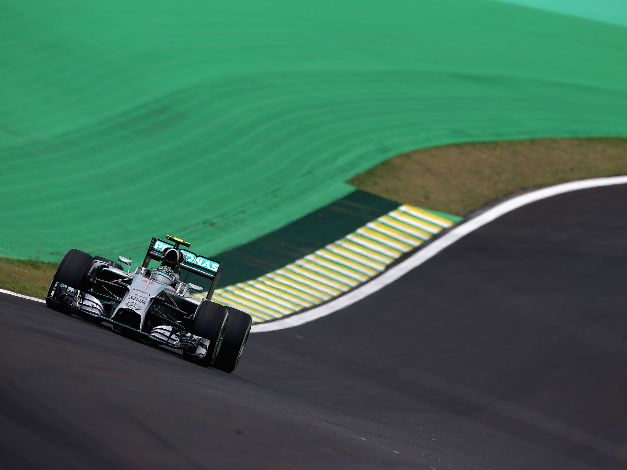 Nico Rosberg set the fastest time of the morning session