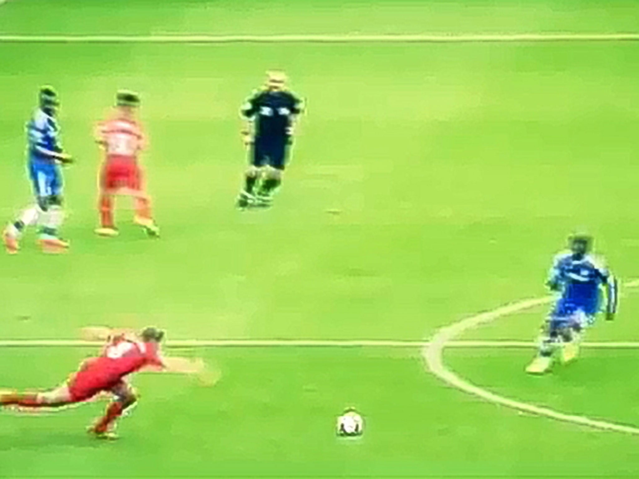 Steven Gerrard’s slip that pretty much cost Liverpool the title last season