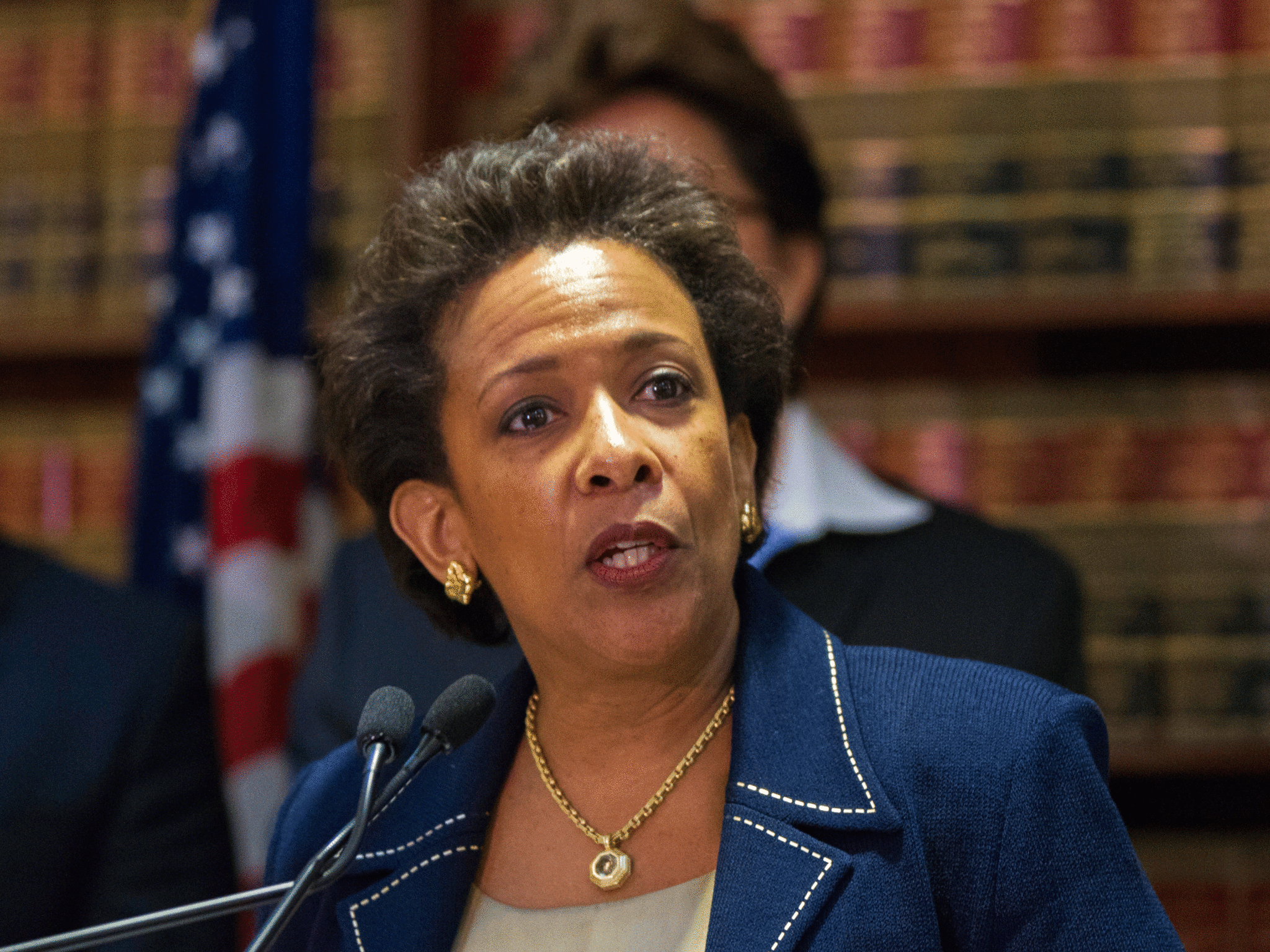 Loretta Lynch is the first black woman to be appointed US Attorney General