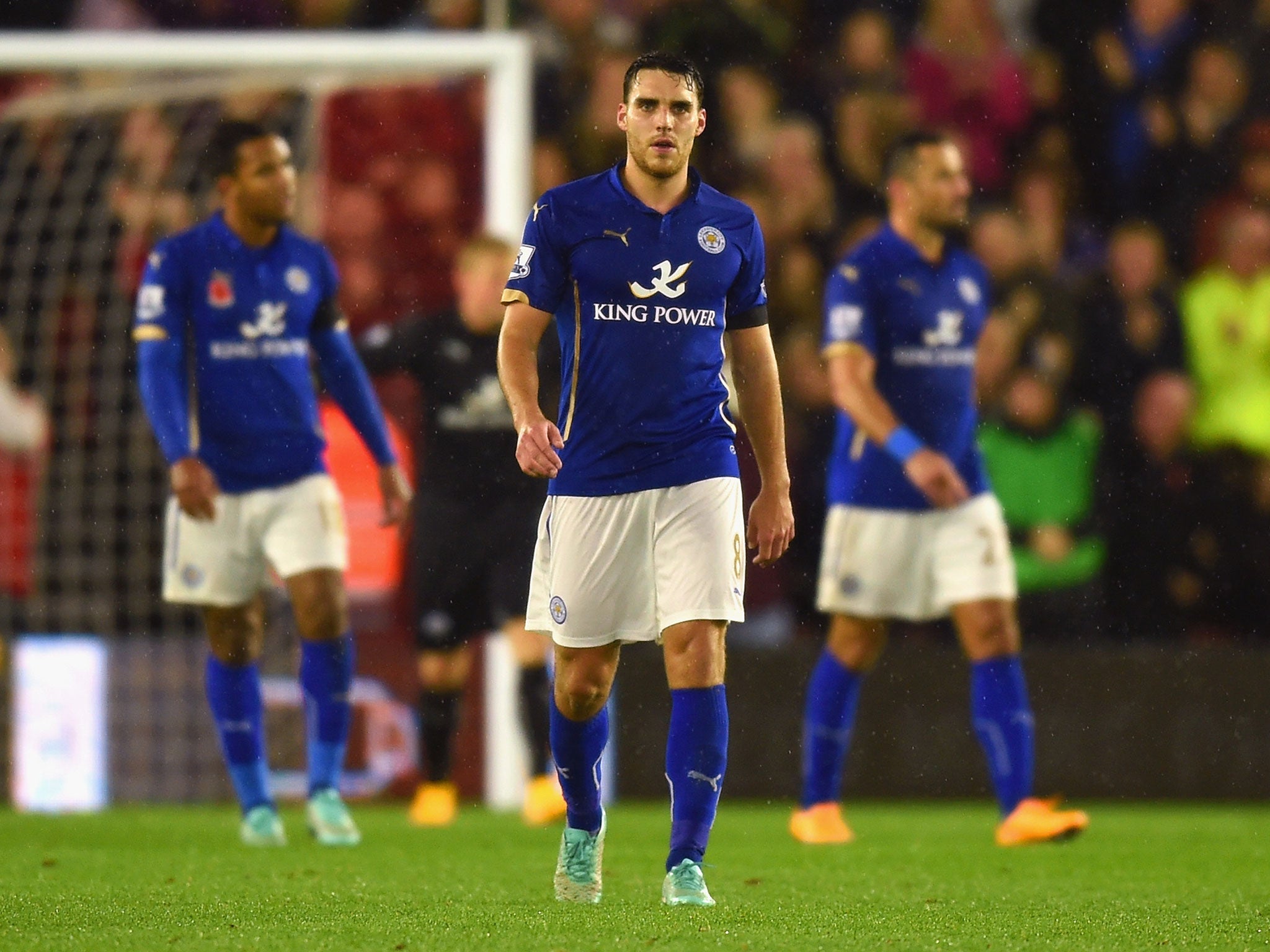 Leicester have now lost five and drawn one since beating Manchester United