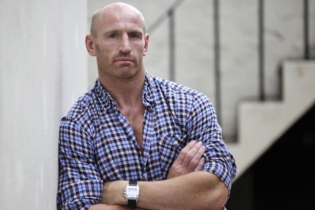 Out loud: Gareth Thomas has received great support since revealing he is gay