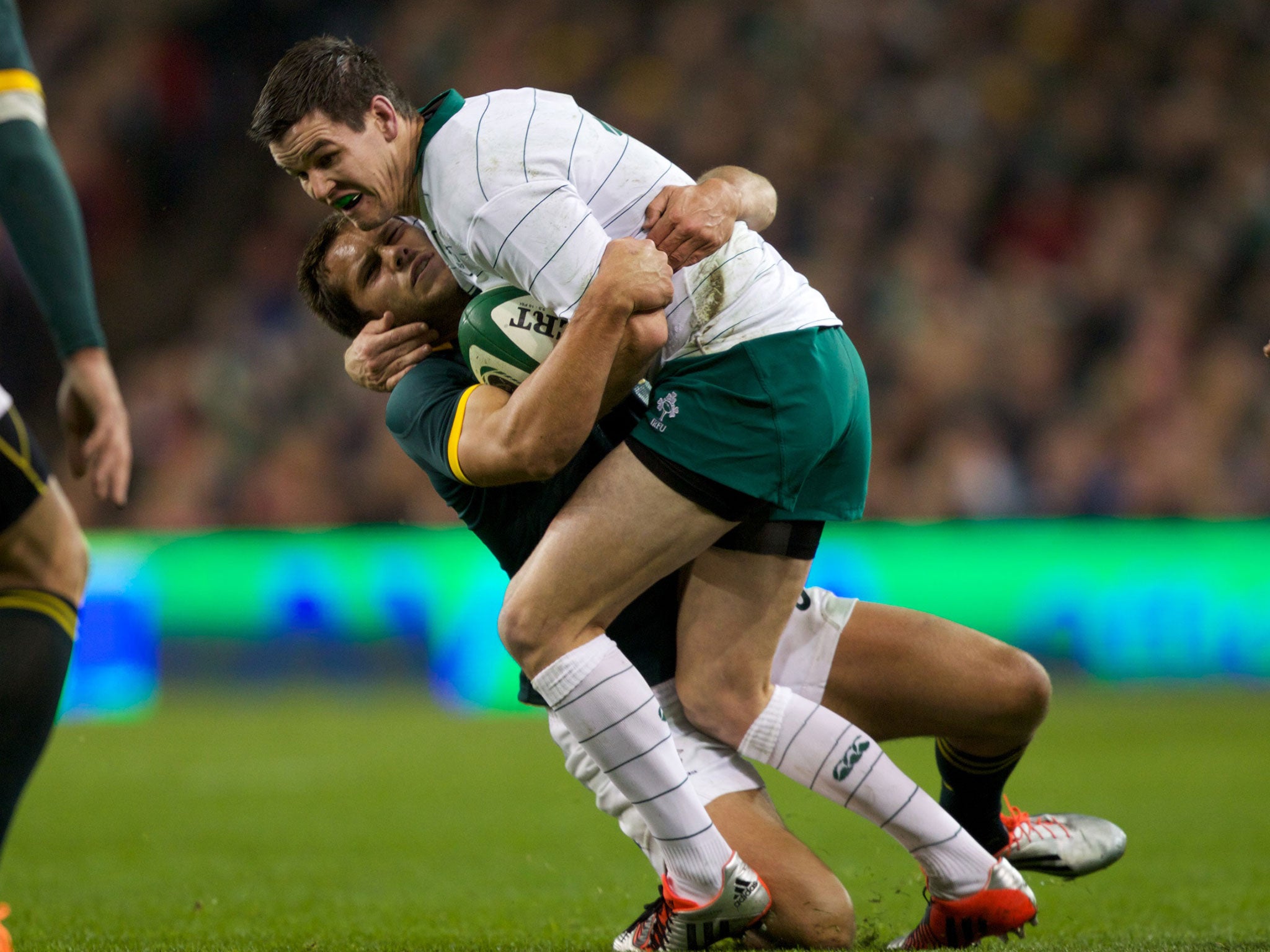 Jonathan Sexton was in fine form at the Aviva Stadium