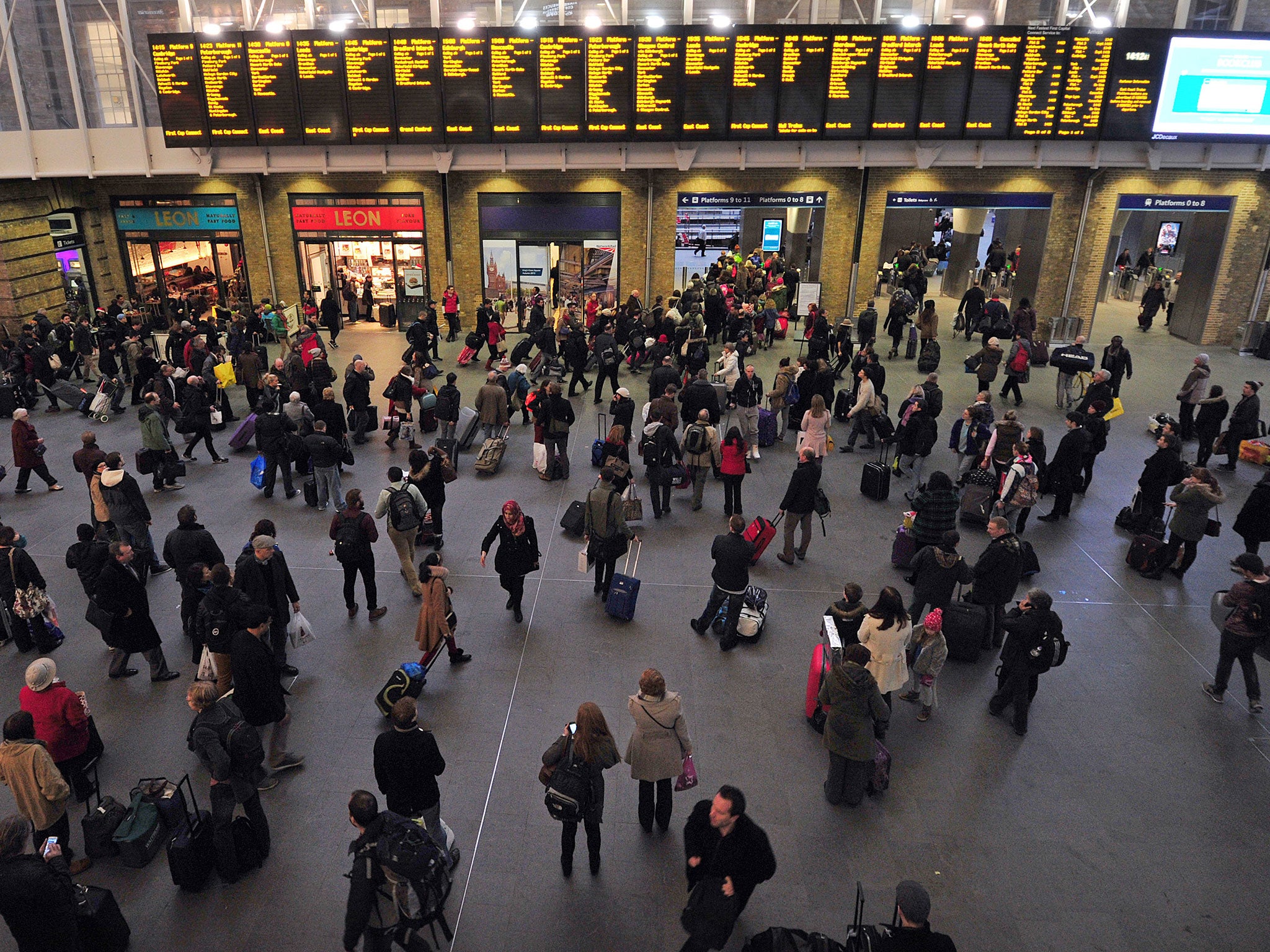 Network Rail said 'people will still be able to make their journey'