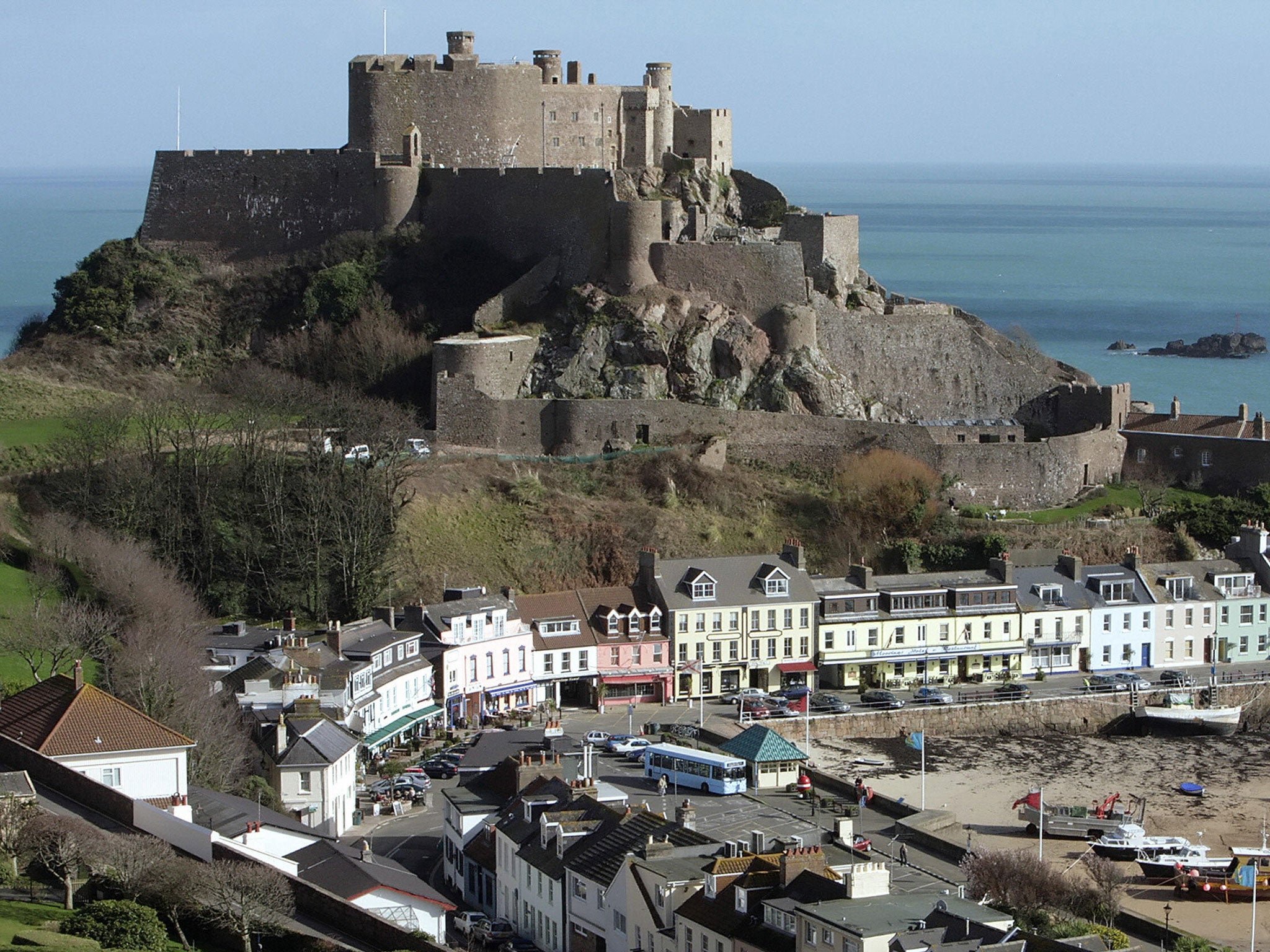 Mont Orgueil Castle on the Island of Jersey. The Language Jersey French is one of the four languages spoken on British territories that is featured on a new 'endangered' list