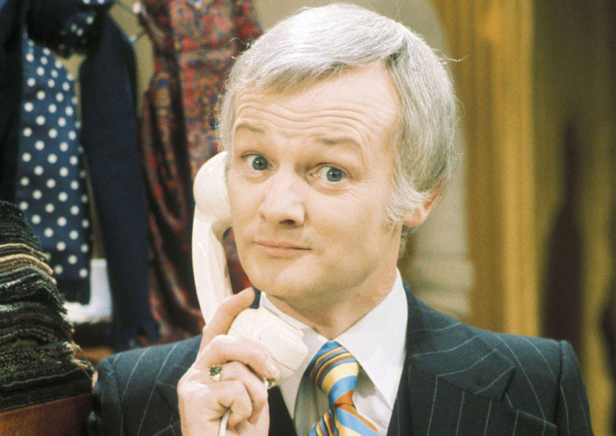 John Inman playing Mr Humphries in Are You being Served?