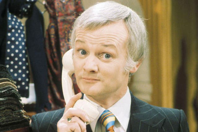 John Inman playing Mr Humphries in Are You being Served?