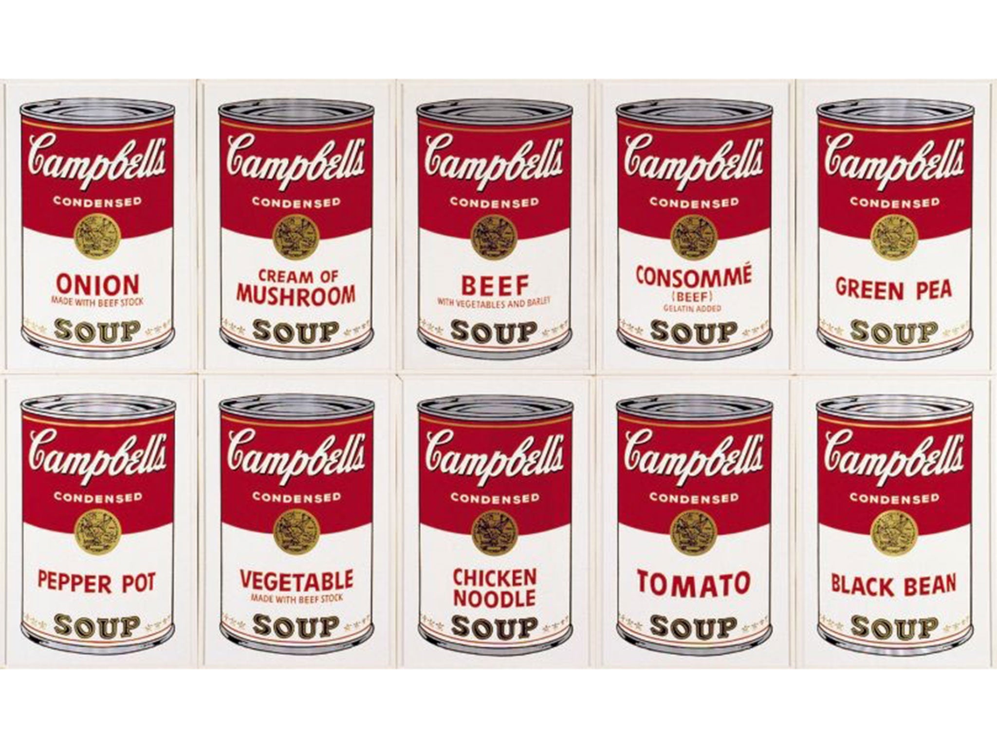 Warhol's soups