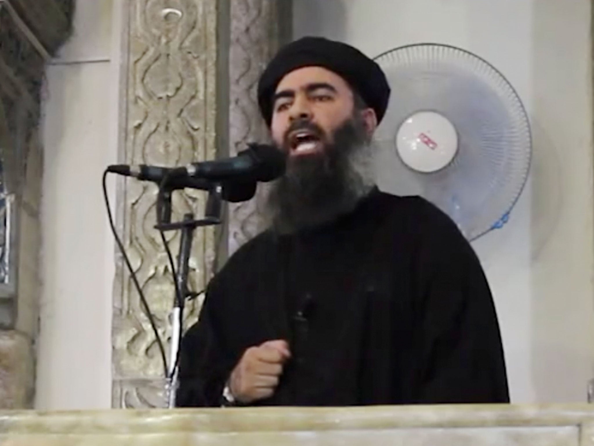 Abu Bakr al‑Baghdadi, leader of Isis, the self-proclaimed ‘Islamic State’