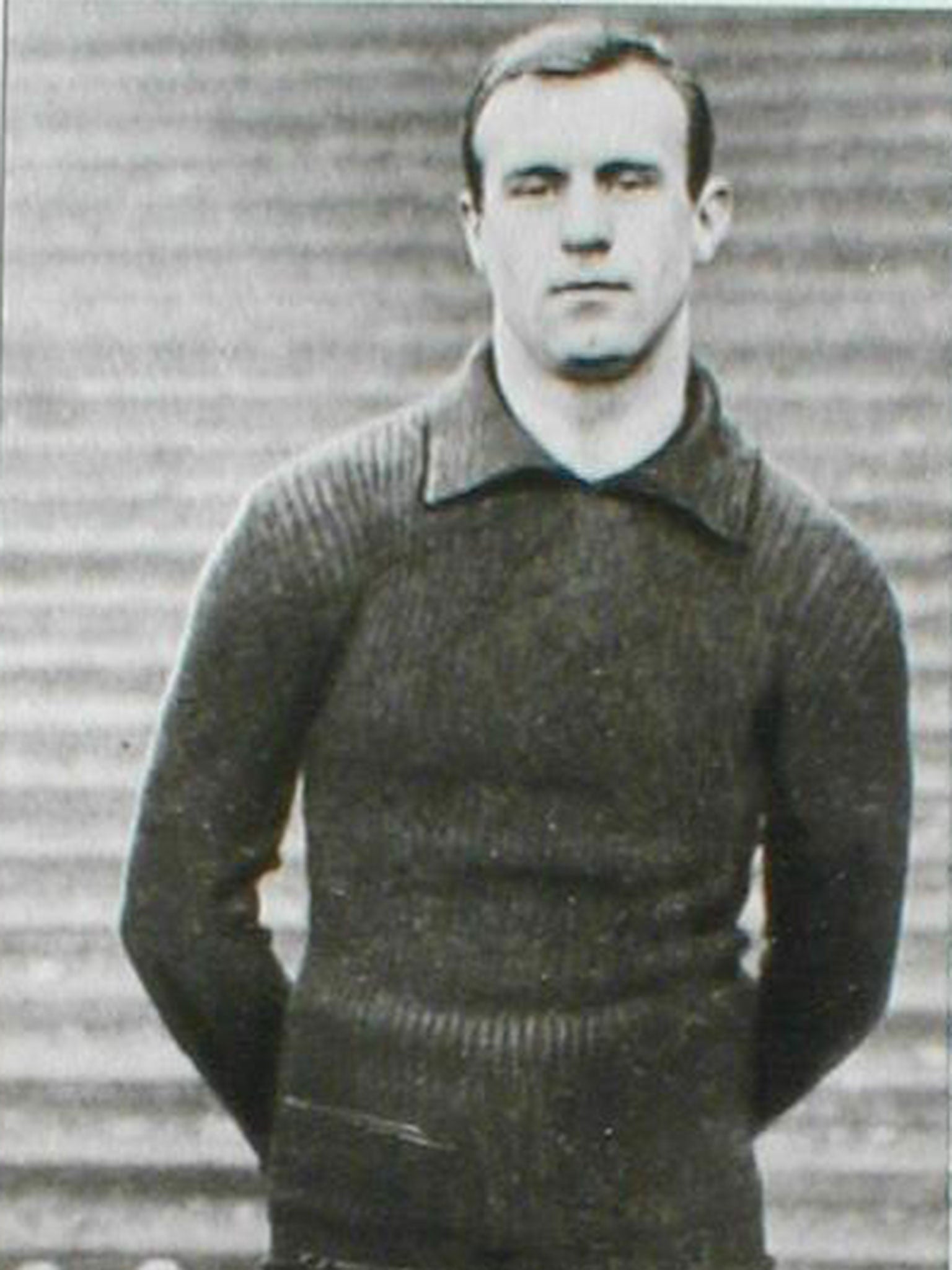 Jimmy Speirs, pictured below in 1911 when at Bradford, also played for Rangers, Clyde, Leeds City and Scotland. He was killed at the Battle of Passchendaele in 1917 and is buried in Dochy Farm New British Cemetery