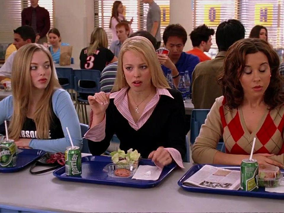'The Plastics' were the epitome of high school 'cool kids' in Mean Girls
