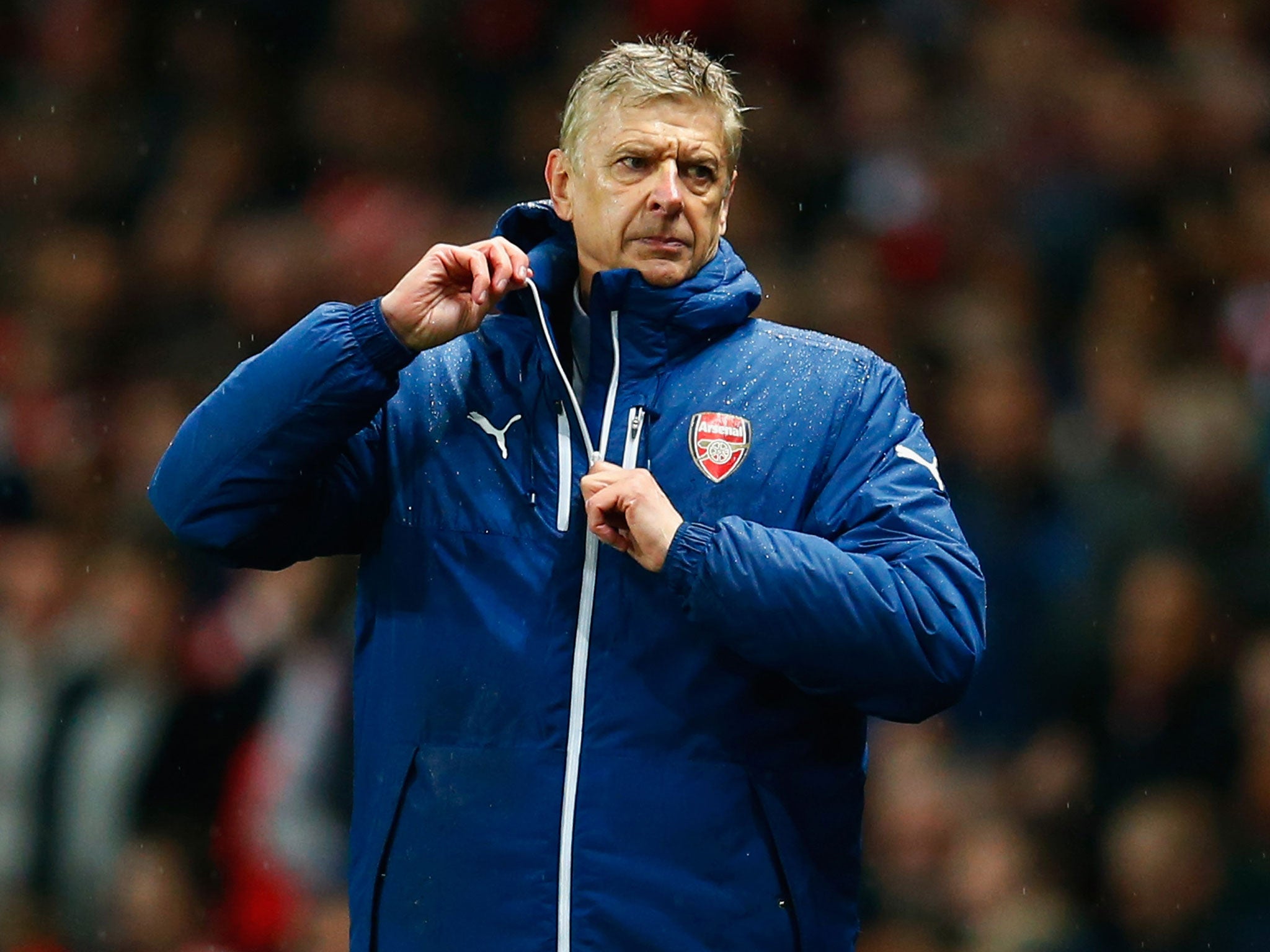 Arsène Wenger was at a loss to explain how his team folded in the space of three minutes
