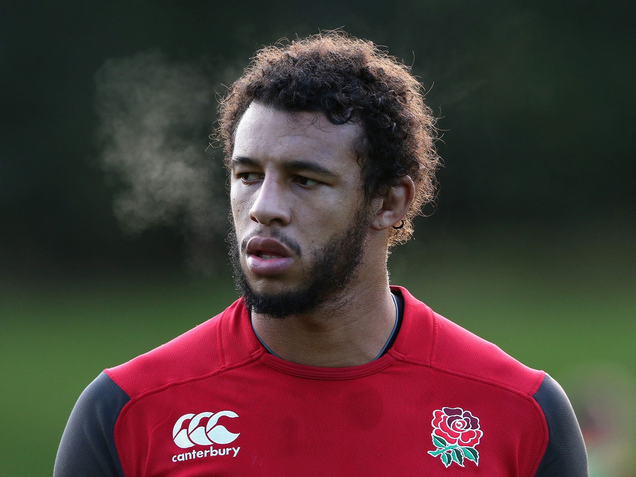 Courtney Lawes is suffering from concussion after taking a blow against the All Blacks