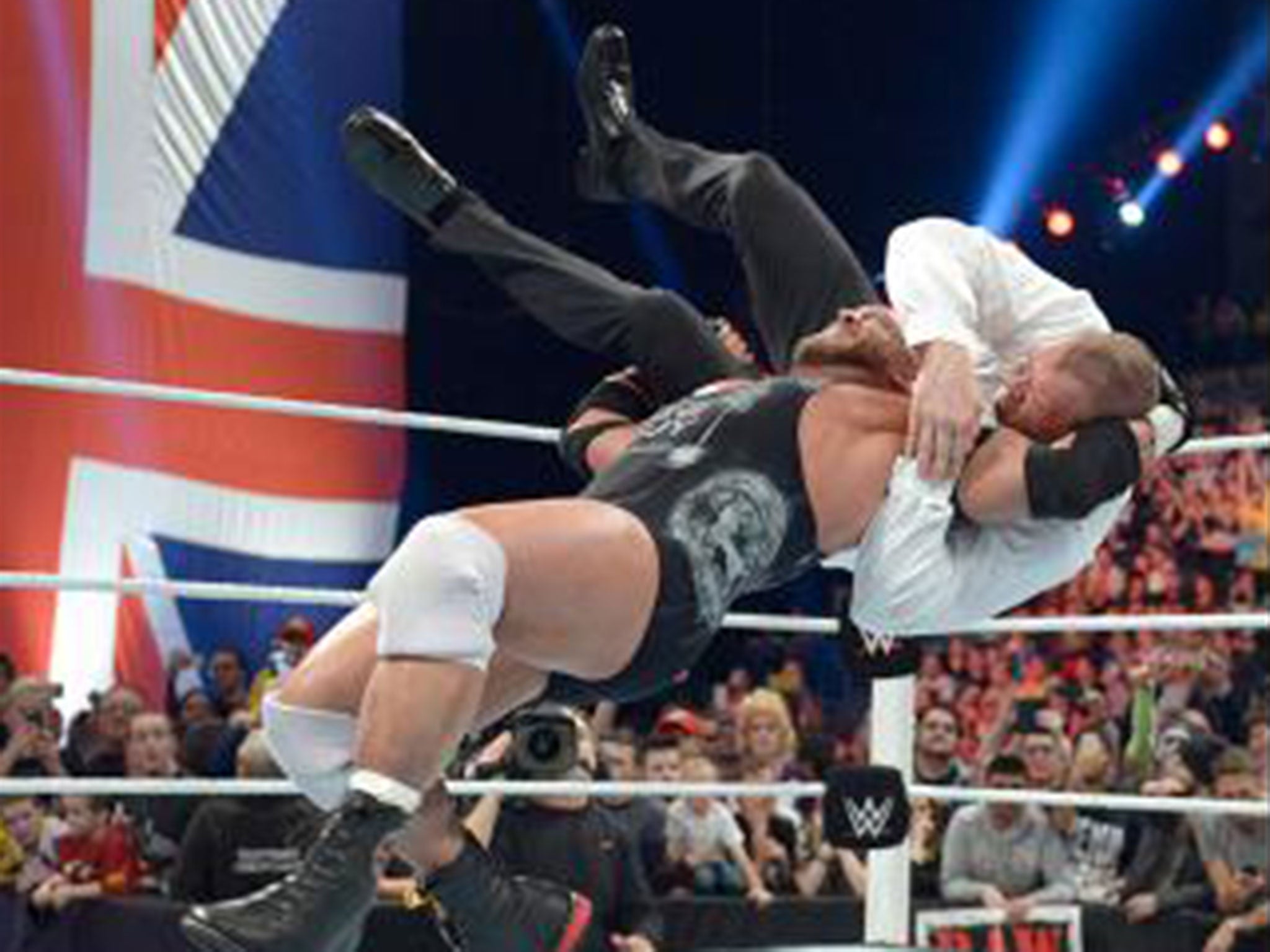 Ryback delivers a Shell Shock to Kane