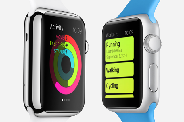 The Apple Watch will track users' movement and pulse throughout the day, nudging them to move more.