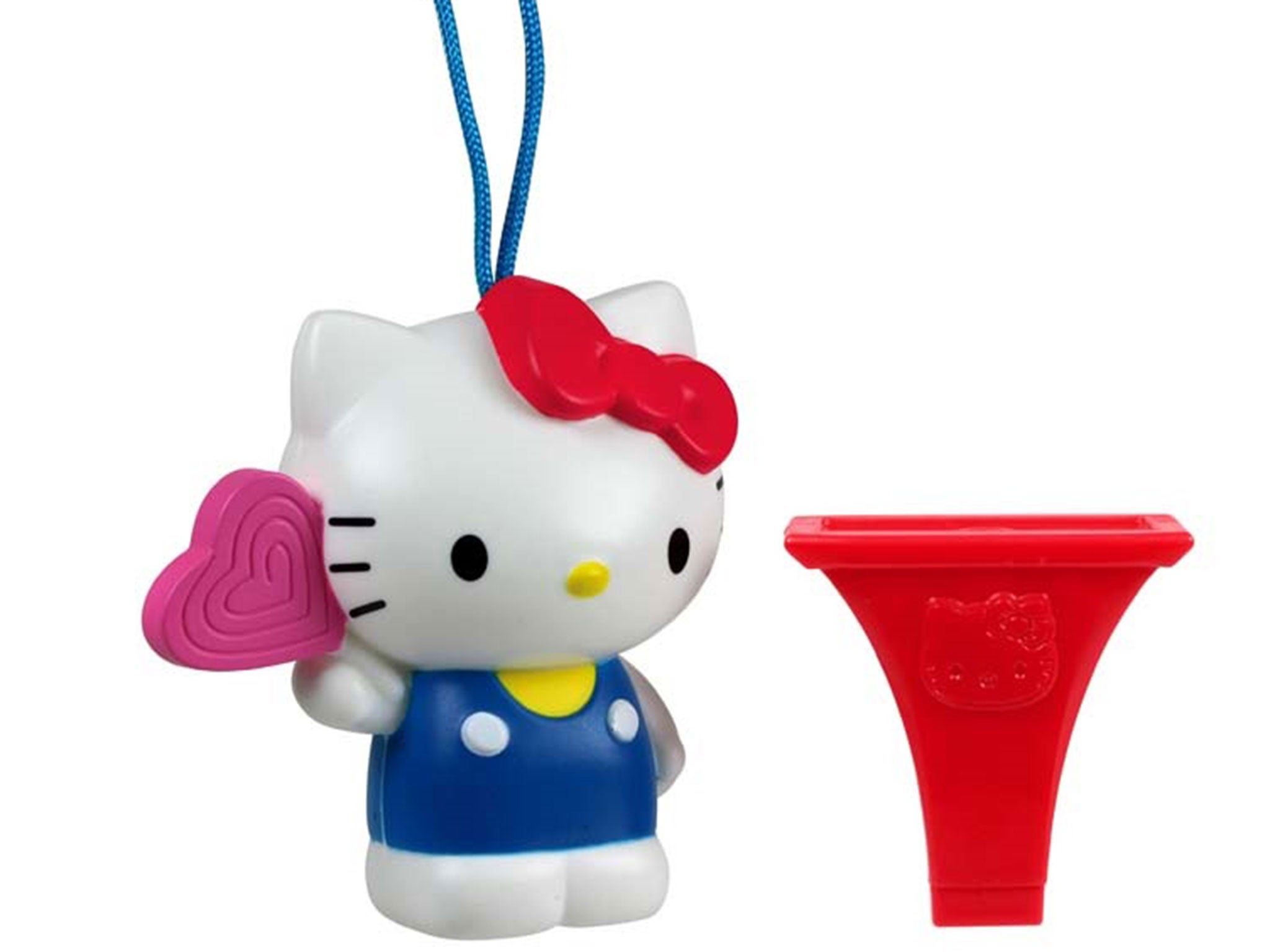 McDonald's has recalled approximately 2.5 million Hello Kitty toys from its Happy Meals because they pose a risk of choking