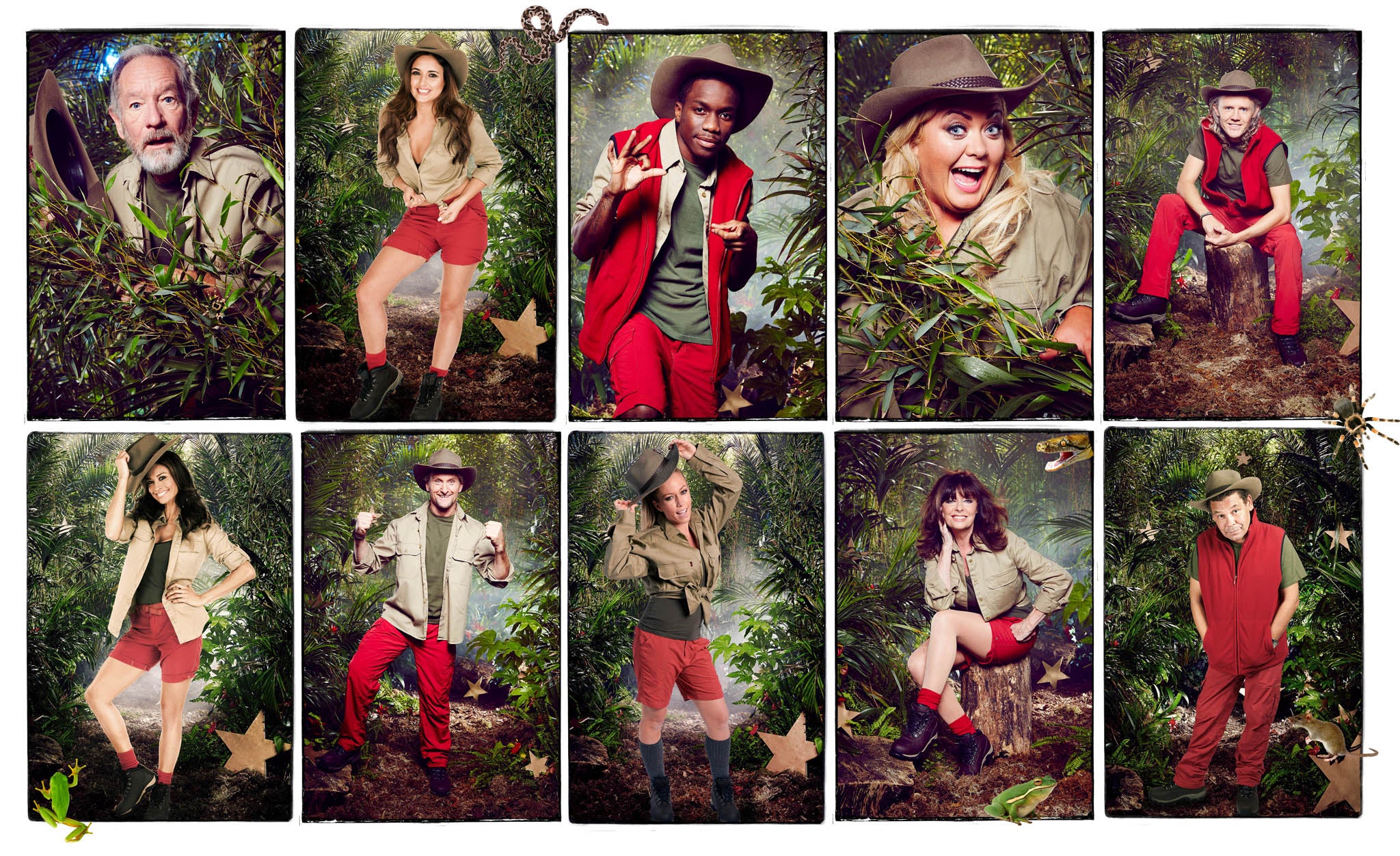This year's I'm A Celebrity contestants