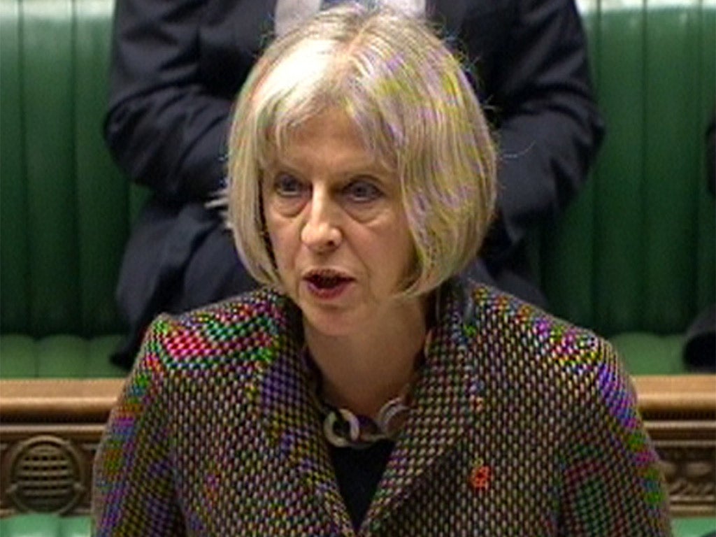 The Home Secretary explained that the Government would treat the vote as 'indicative' of Parliament's opinion on the warrant