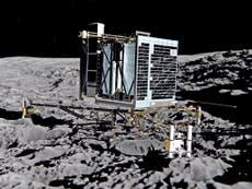 Philae lander touches down on comet 67P