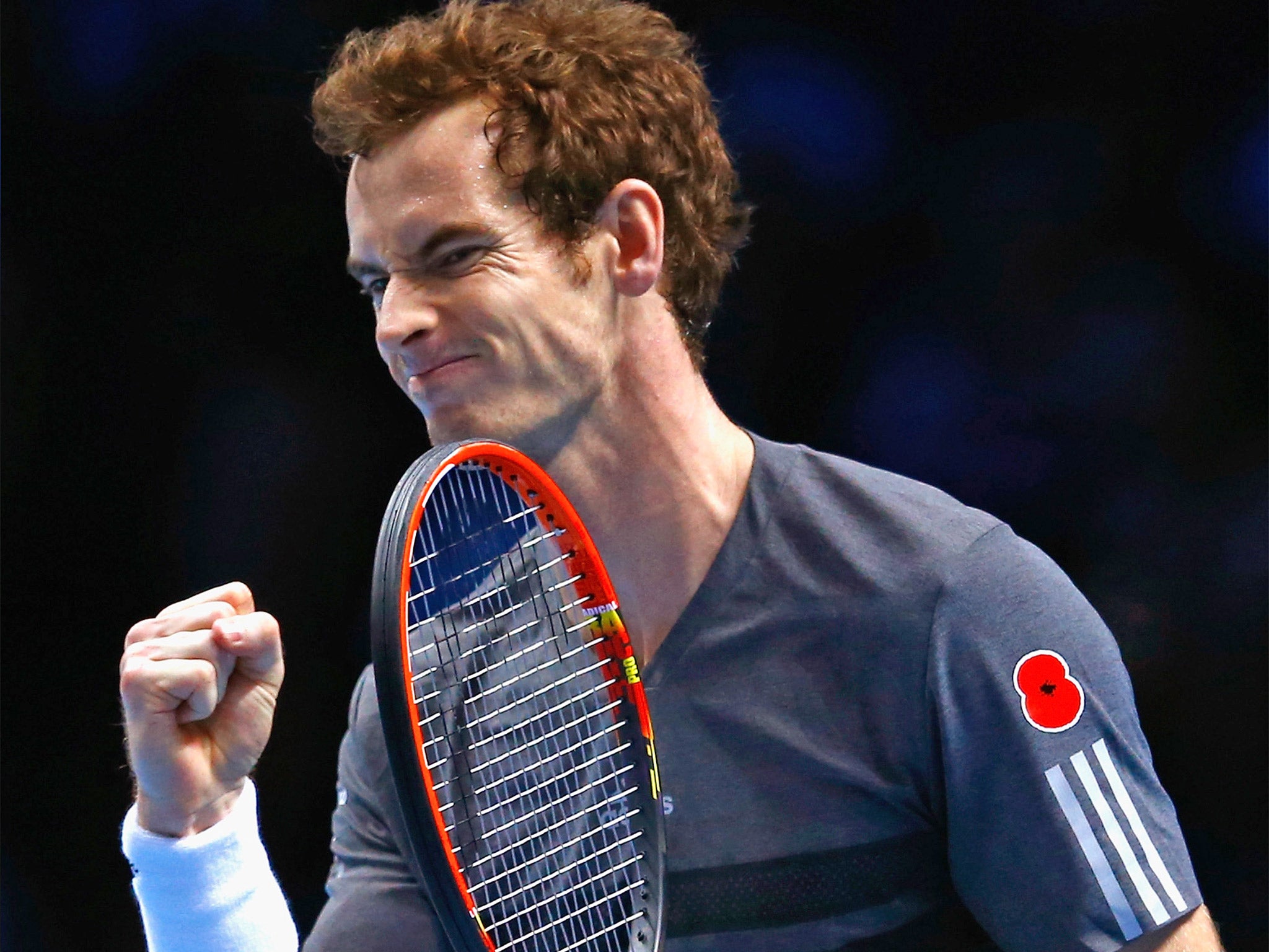 With the win, Murray's hopes of winning the ATP World Tour Finals stay alive