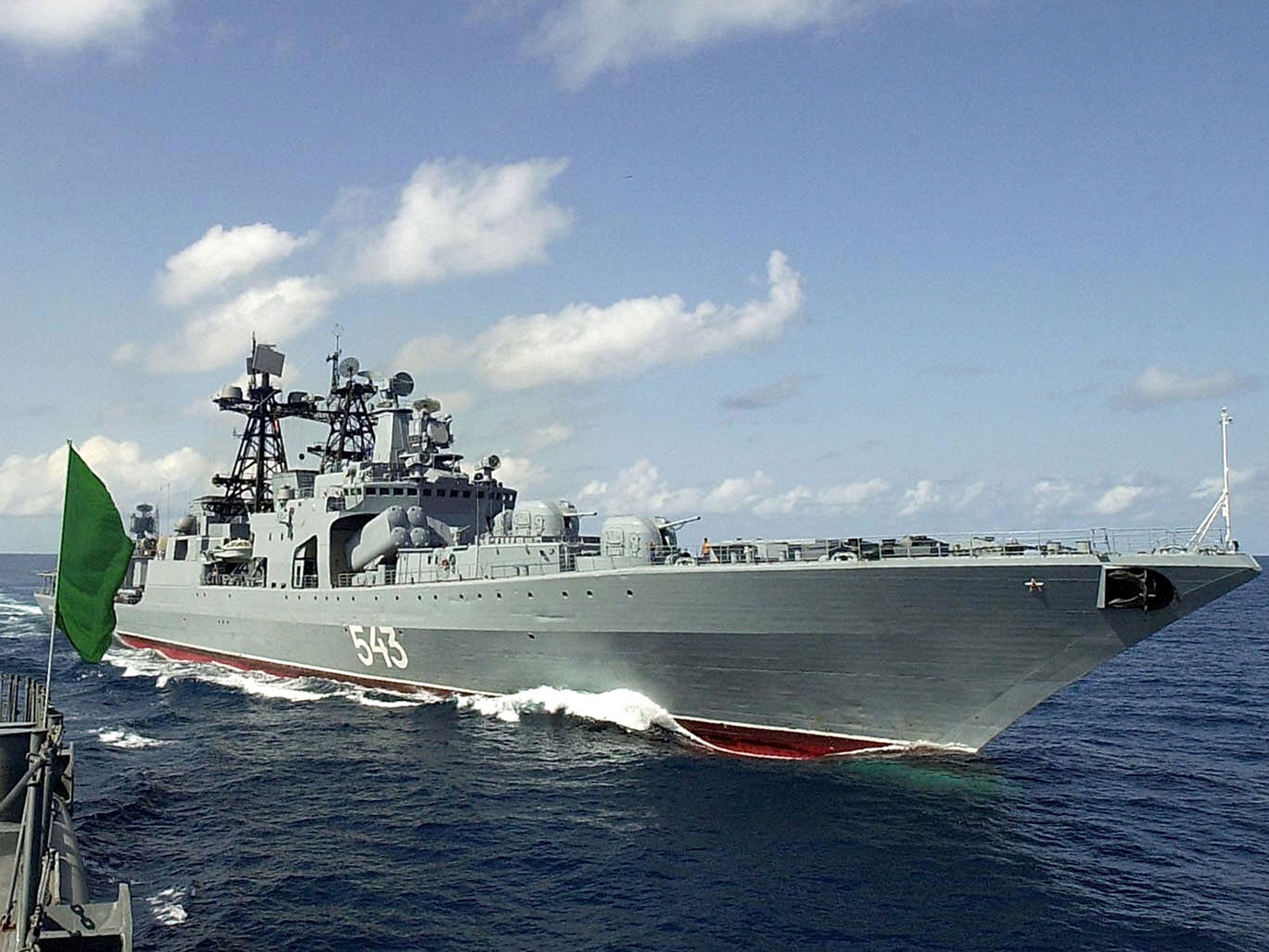 Russian warship Marshal Shaposhnikov is heading towards Australia