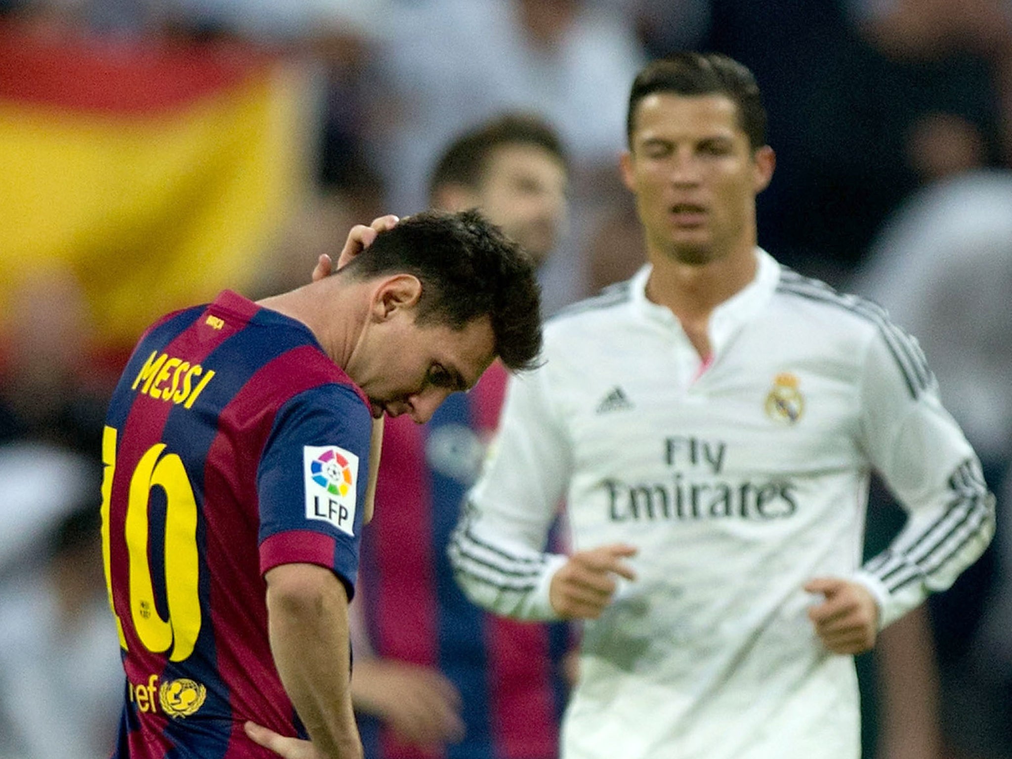 Cristiano Ronaldo and Lionel Messi