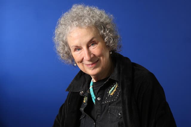 Margaret Atwood, Man Booker Prize winning author, appears at a photocall prior to an event at the 30th Edinburgh International Book Festival, on August 24, 2013 in Edinburgh, Scotland Photo by Jeremy Sutton-Hibbert/Getty Images) 