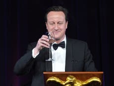 What Tory donors bid for at the party's fundraiser