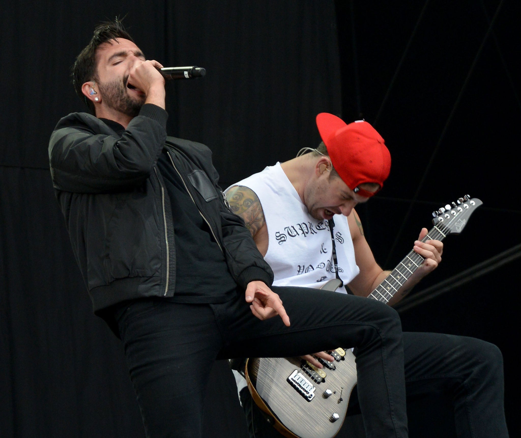 Jeremy McKinnon and Kevin Skaff of A Day To Remember