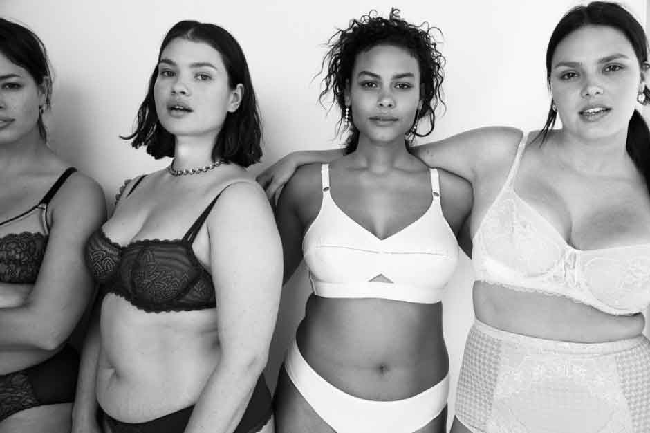 Vogue responds to 'plus size' backlash with lingerie 'for all shapes and  sizes' shoot | The Independent | The Independent