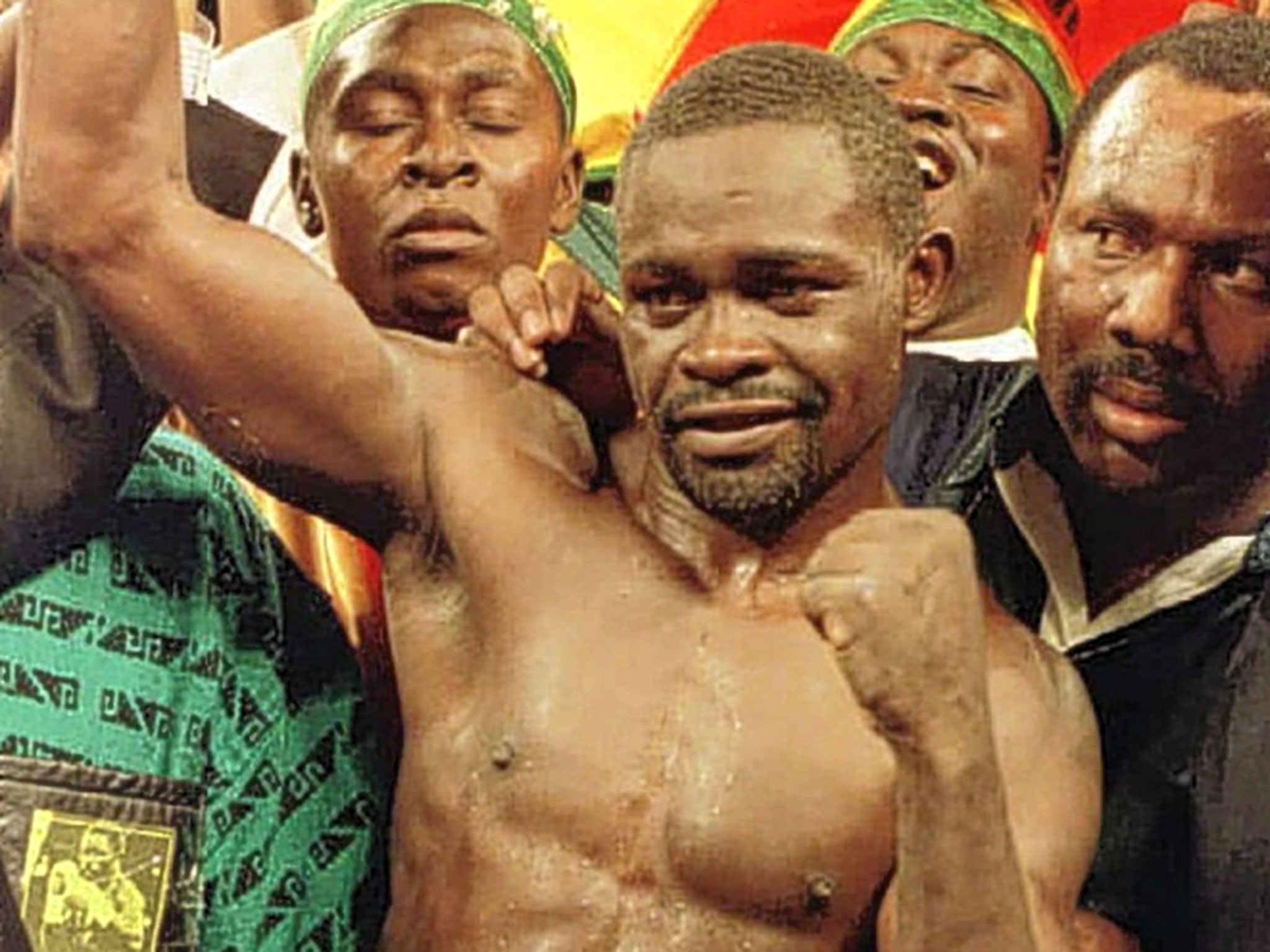 Why has the production line of great African fighters like Azumah Nelson tailed off?