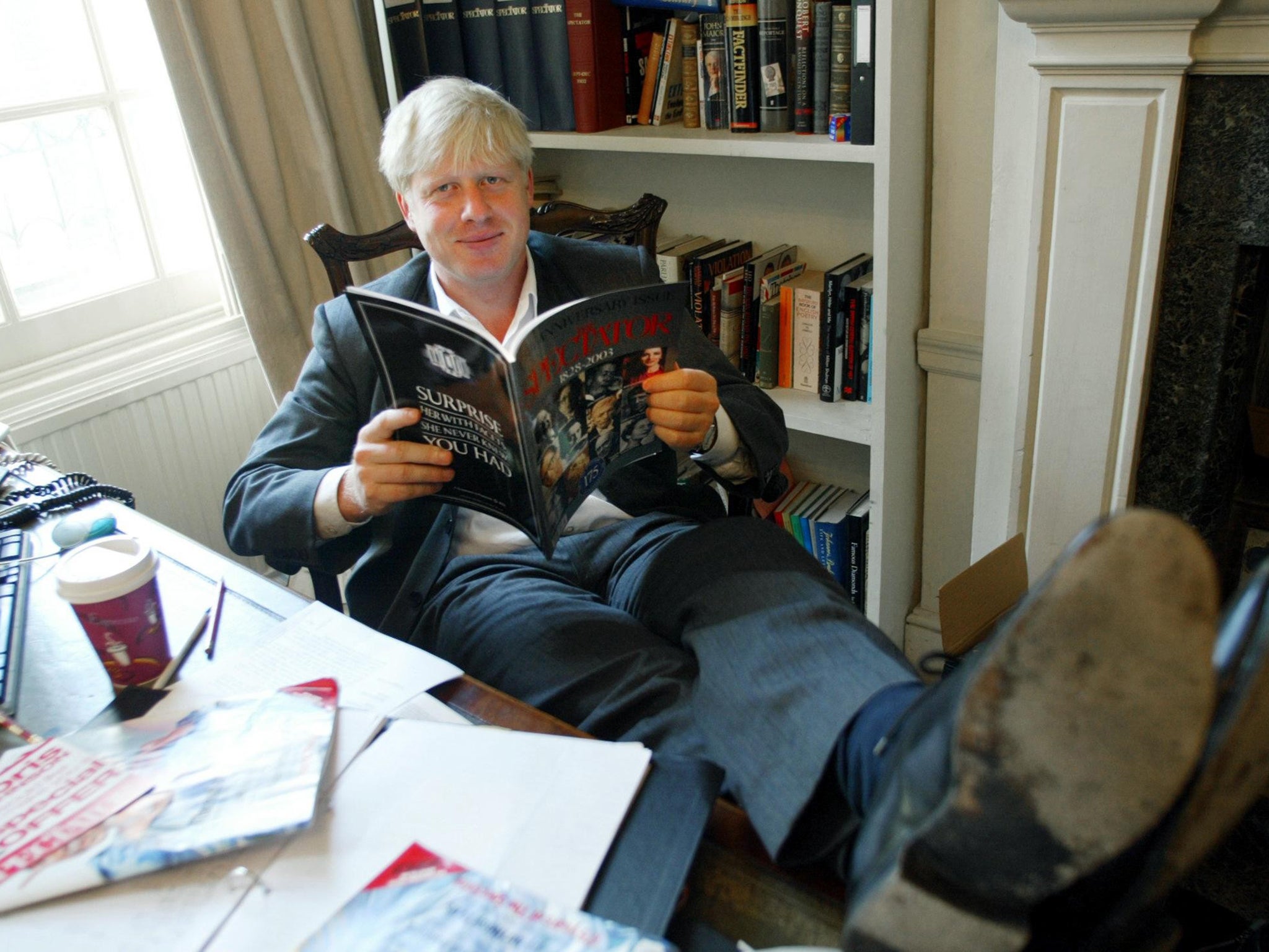 The London mayor hatched plan in 1999 when he was editor of The Spectator