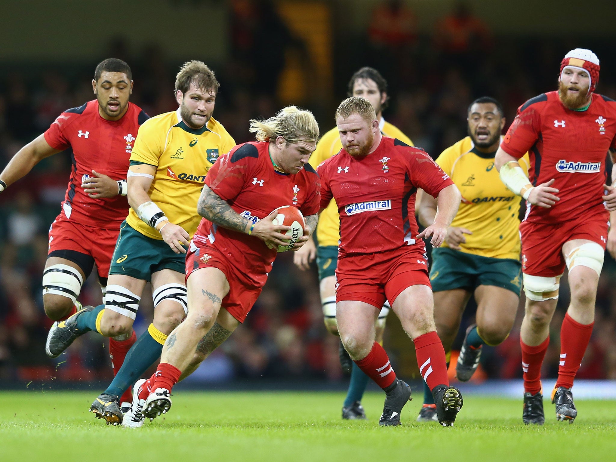 Richard Hibbard played in the defeat to Australia last weekend