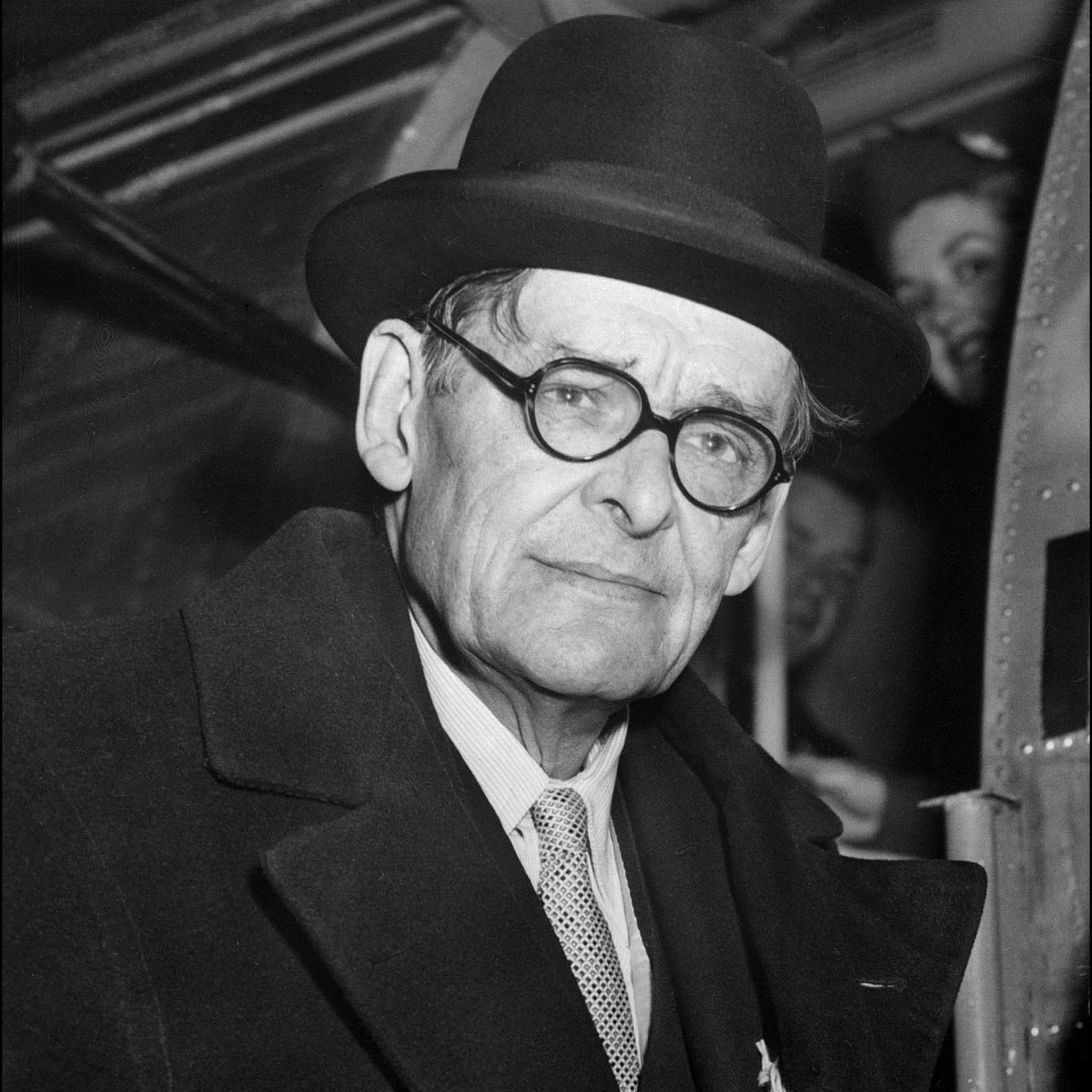 Undated and unlocated picture of American British-born writer, T.S Eliot, who received the Nobel prize of literature in 1948.