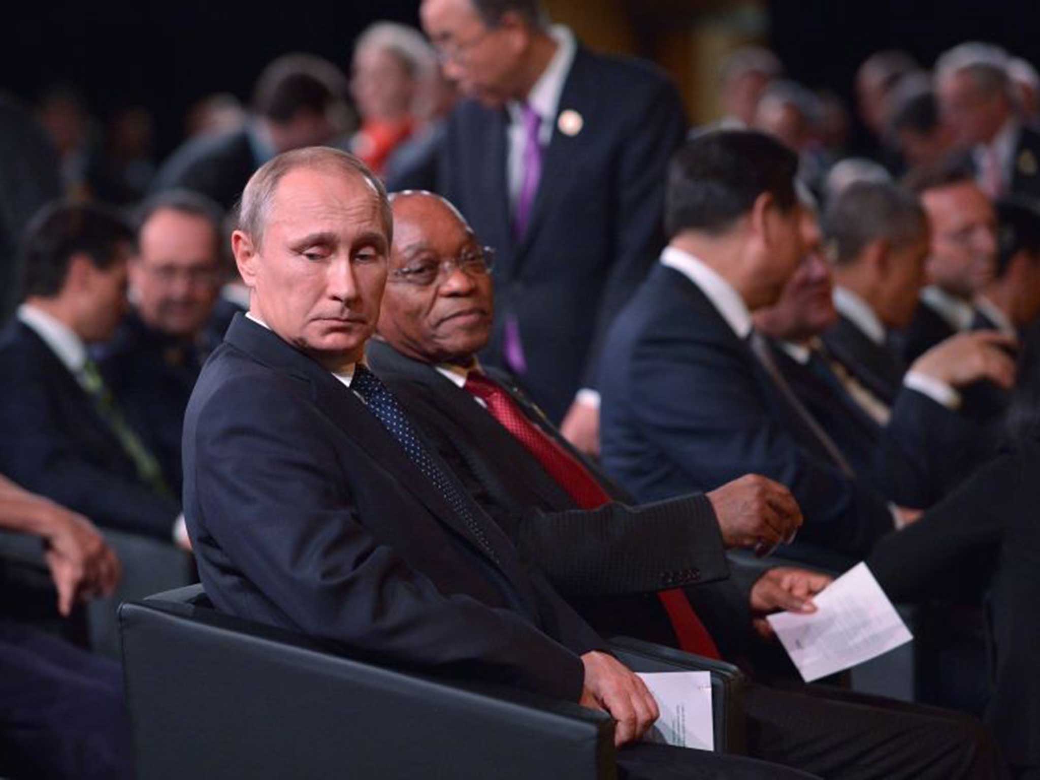 President Putin in Brisbane for the G20 summit